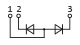 Connection diagram of diode module MD5-245