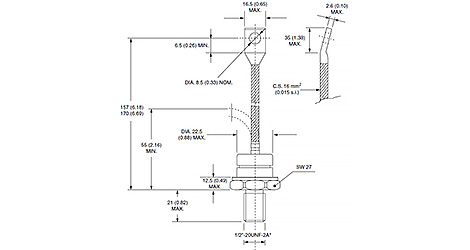 Abmessungen VS-SD200N20PC
