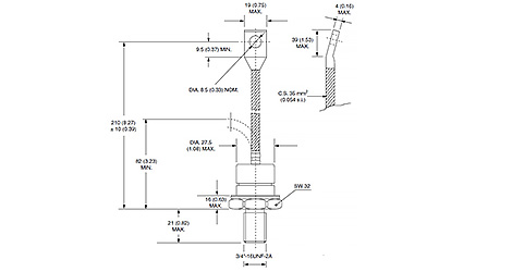 Abmessungen VS-SD300R16PC
