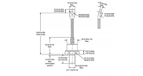 Abmessungen VS-300U10A