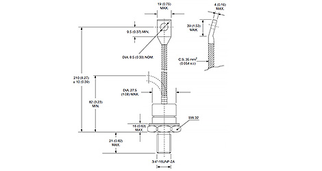 Abmessungen VS-SD400N16PC