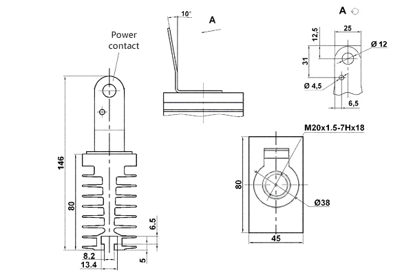 Heatsink dimensions