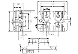 Übersicht über das Thyristor-Dioden-Modul