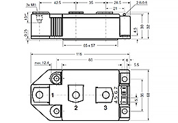 Übersicht über das Thyristor-Dioden-Modul