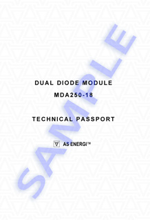 Technical Passport