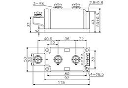 Thyristor Modules MTK