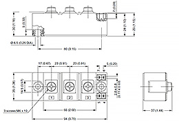 Thyristor-Dioden Module