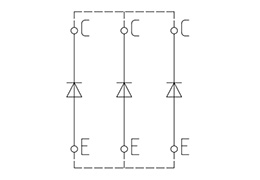 Topologie des IGBT-Moduls DZ3600S17K3_B2