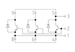 Topologie des IGBT-Moduls FZ600R65KE3