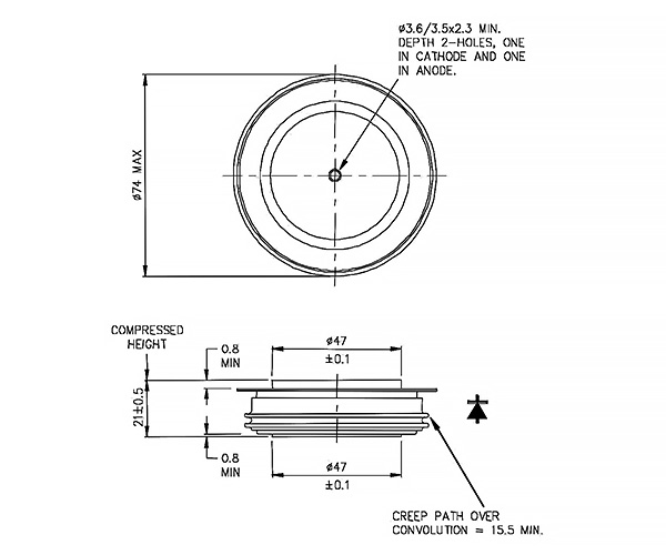 Abmessungen M1609ND200