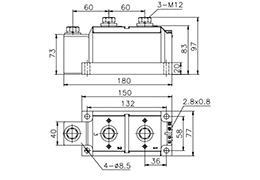 Thyristor-Dioden-Module Thyristor-Dioden-Module