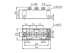 Thyristor-Dioden-Module