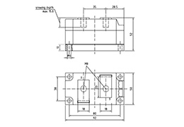 Einzelne Dioden Module ND260N14K Einzelne Dioden Module ND260N14K