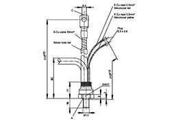 SCR-Bolzen Thyristor