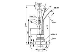 SCR-Bolzen Thyristor