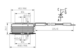 TG 907-800-45 Abmessungen