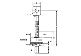 Abmessungen der Gleichrichterdiode