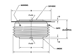 RAAF-25-16AS Dimensions