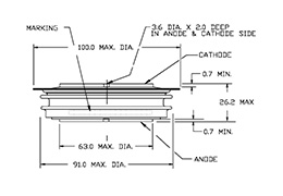 RAS8-24-54 Dimensions