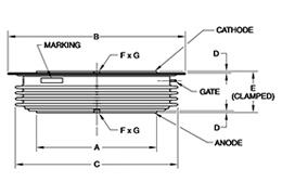 RBS8-16-72 Dimensions