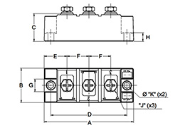 Doppeldiodenmodul CD613416C
