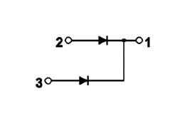 Stromlaufplan of Single Diode Module LC8140240A