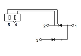 Schaltplan der Thyristor-Module