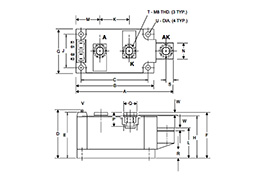 Thyristor-Dioden-Module