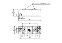 Diode Modul SKKE 212/16 H2