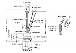 Schneller Thyristor mit Bolzen